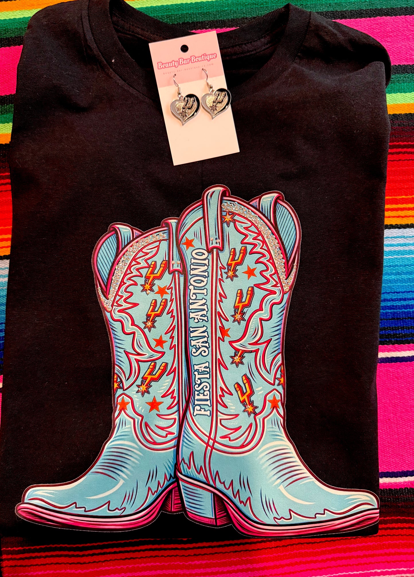 Bling Spurs Boots Tee