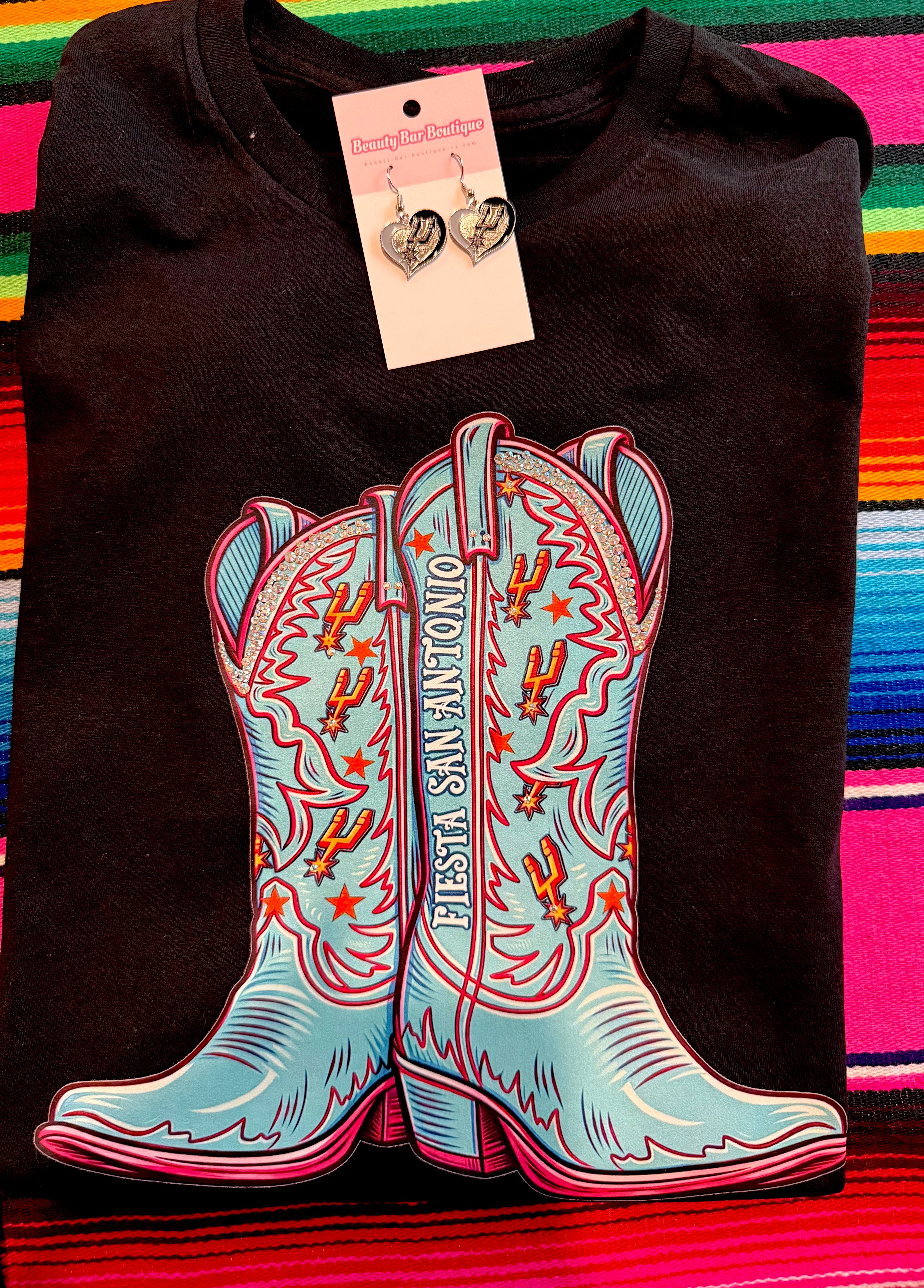 Bling Spurs Boots Tee