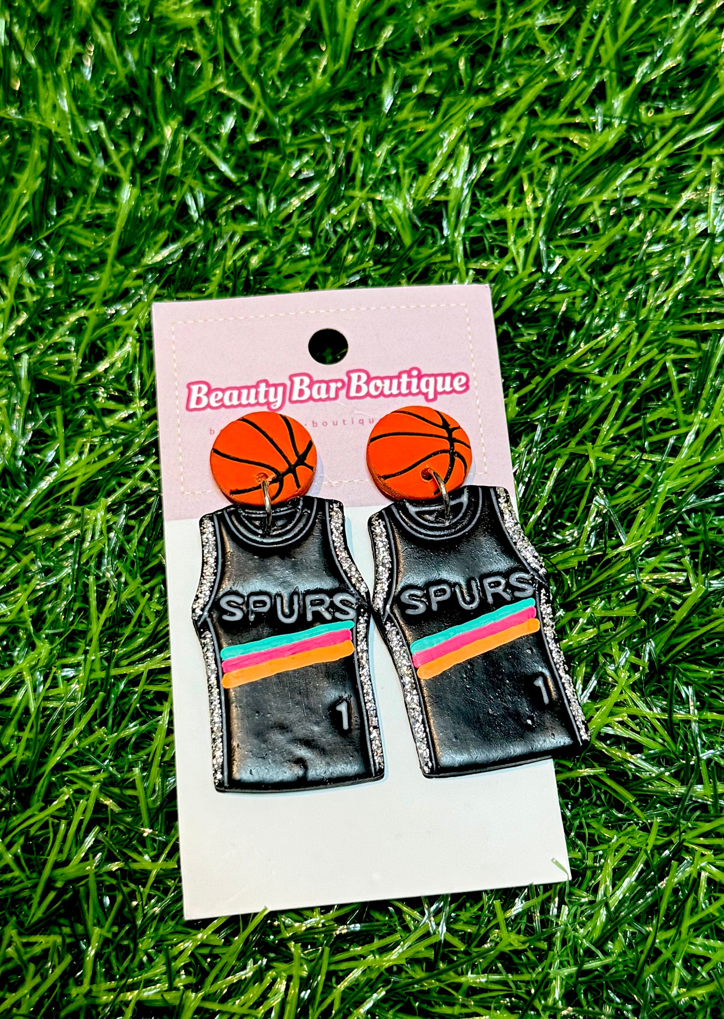 EXCLUSIVE WEMBY JERSEY EARRINGS