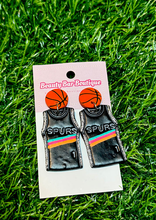 EXCLUSIVE WEMBY JERSEY EARRINGS