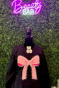 Pink Bow Kinda Day Sweatshirt