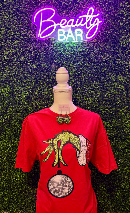 Grinch Disco Tee
