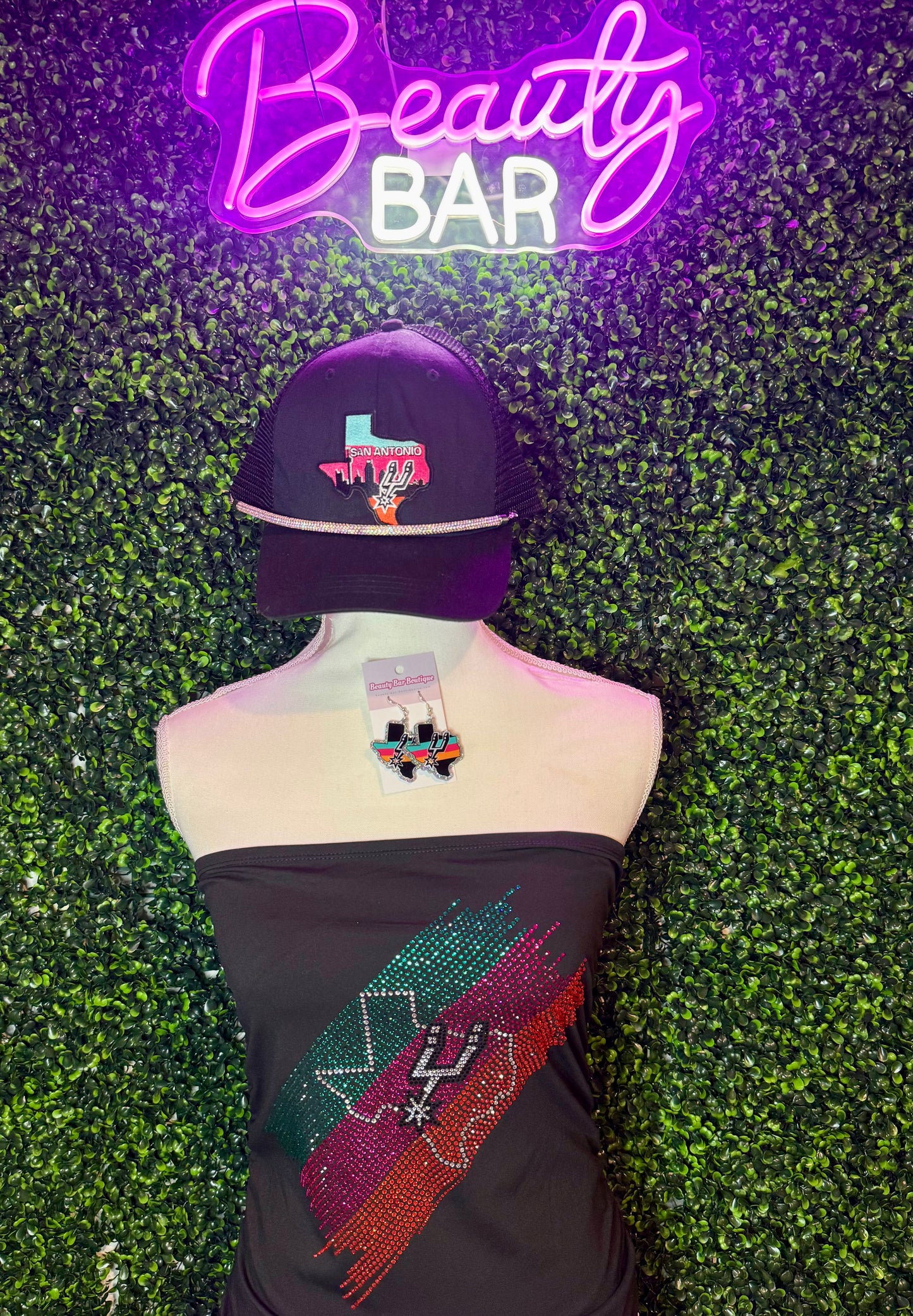 Spurs Texas Tube Top