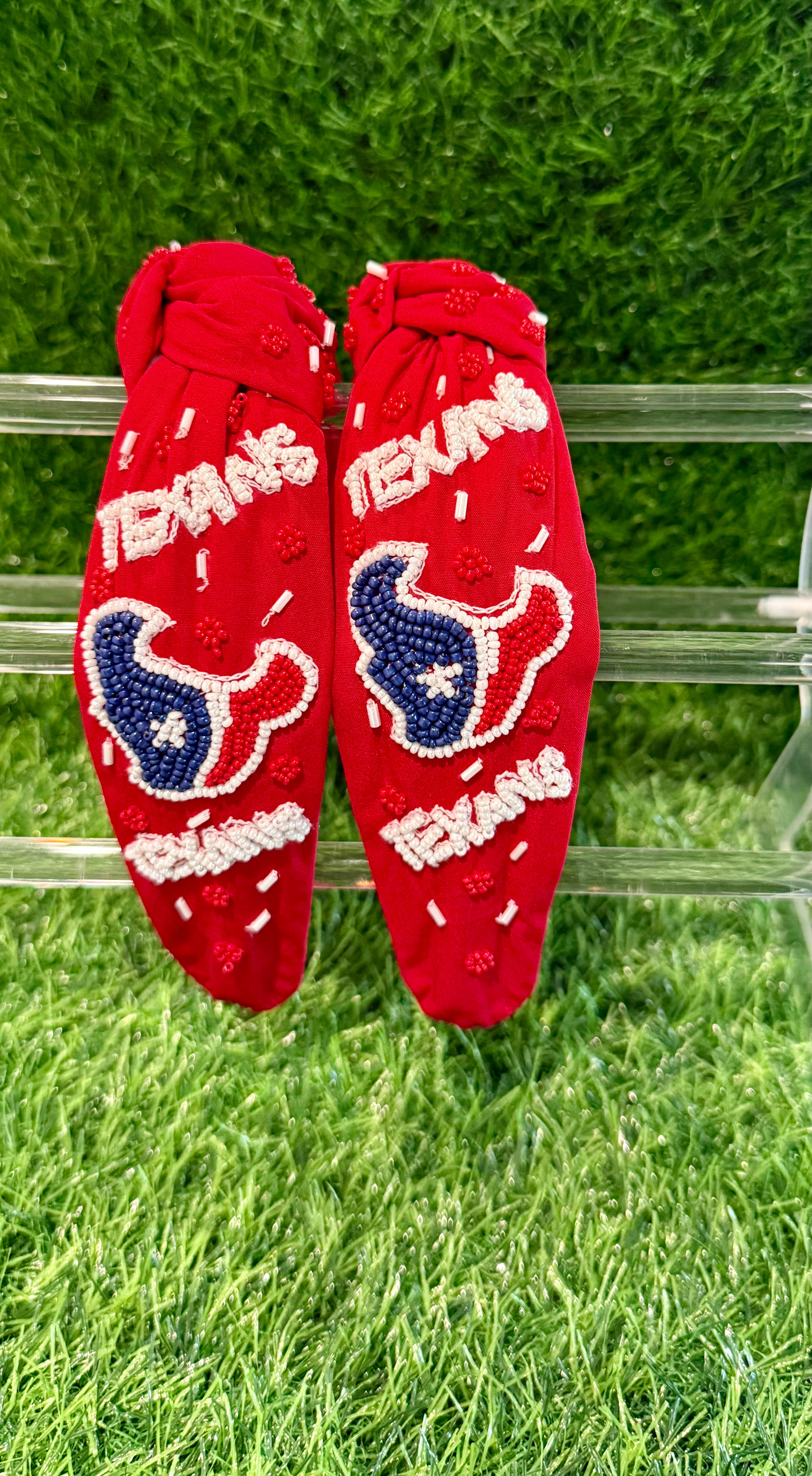 Texans Beaded Headband