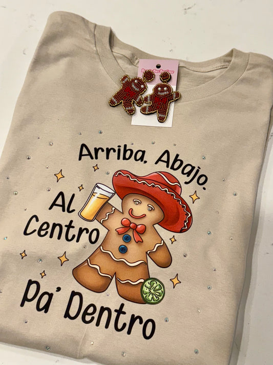 Gingerbread Man Toast Shirt