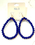 Bling In Blue Earrings