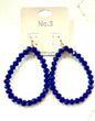 Bling In Blue Earrings