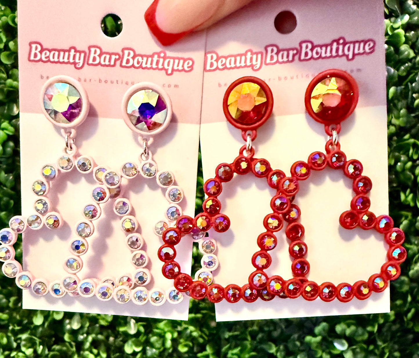 Sweetheart Bling Earrings