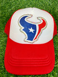 Custom Texans Bling Hat