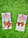 UT Longhorns Earrings