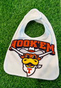 Hook ‘Em Bevo Baby Bib