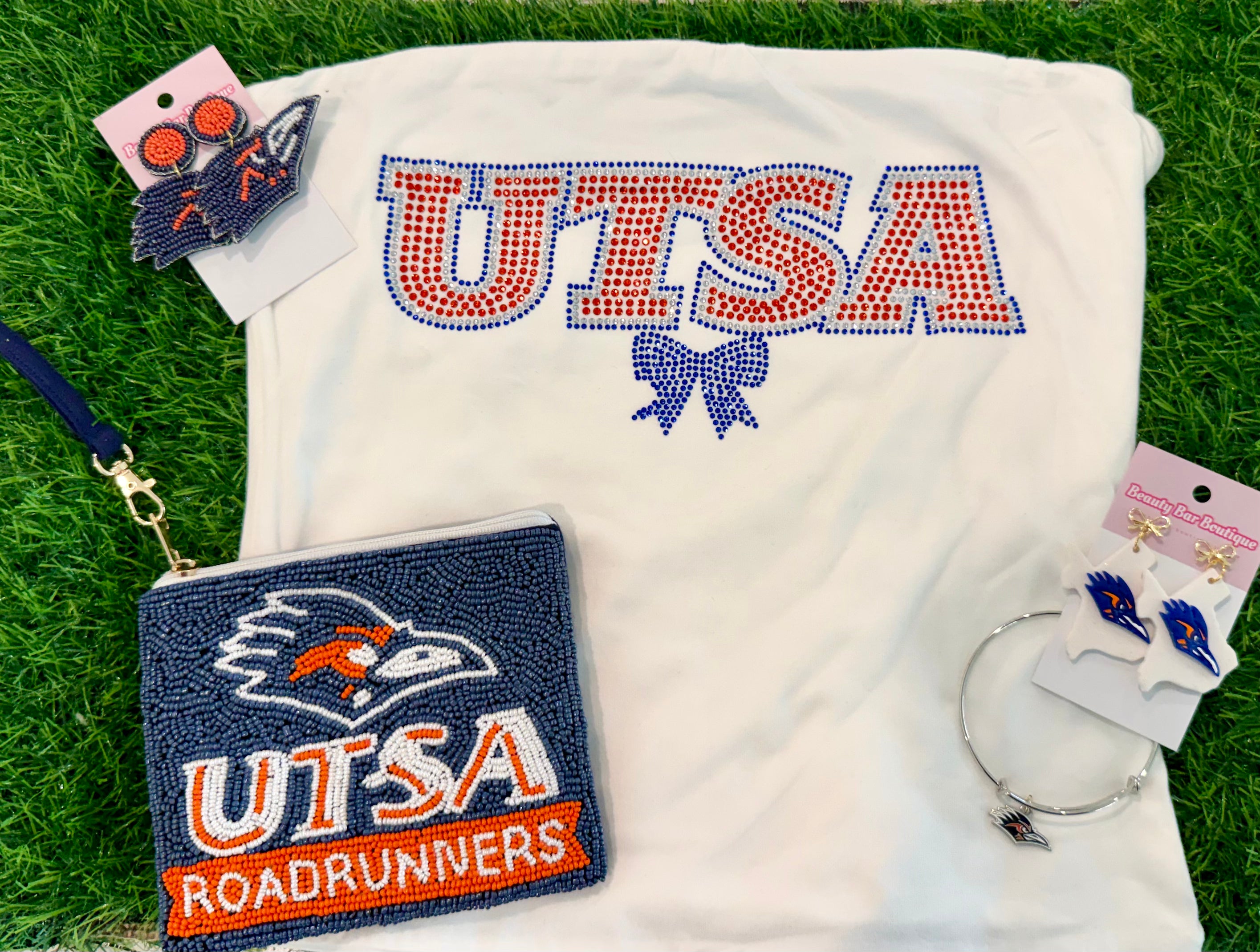 UTSA Rhinestone Tailgate TubeTop