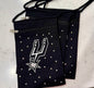 Spurs Blinged Canvas Purse