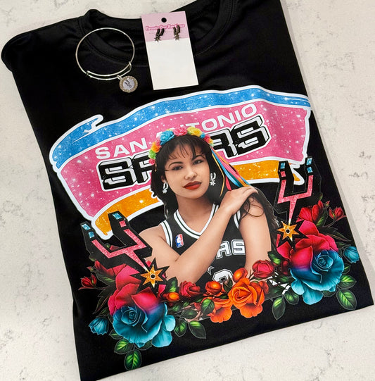 Selena Spurs Tee