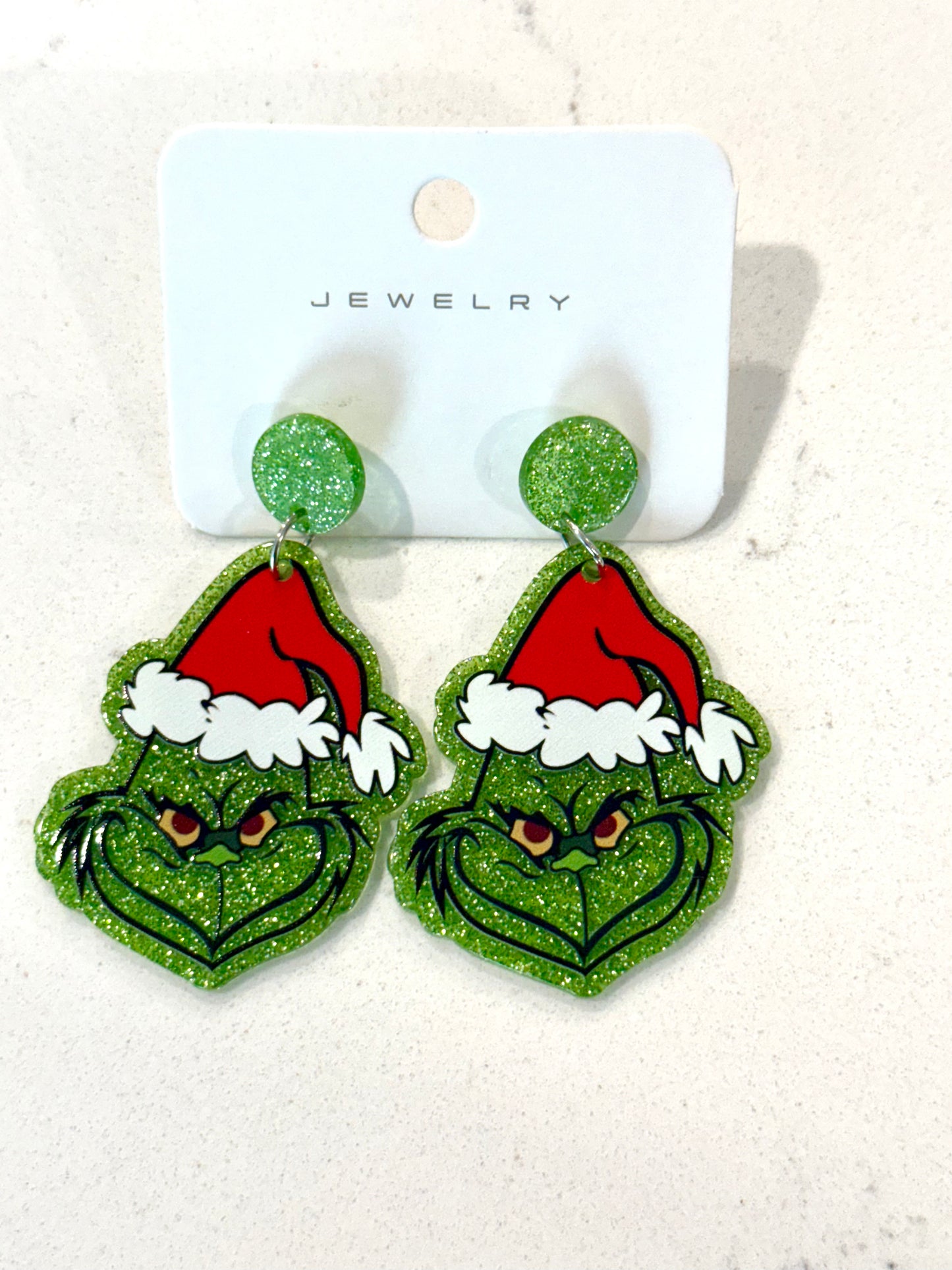 Grinch Vibes Earrings