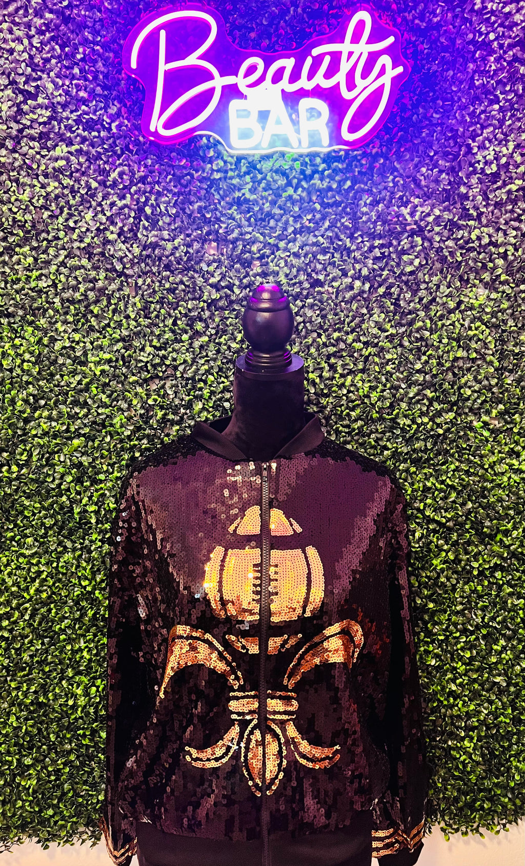 Who Dat Bomber Jacket