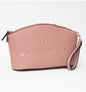 Blush Embossed The Makeup Bag