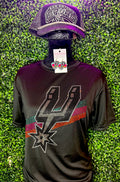 Spurs Two Shots Rhinestone Tee