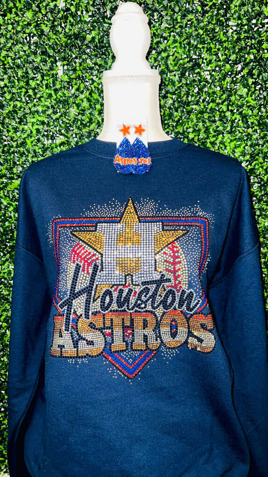 Astros Rhinestone