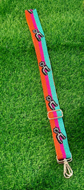 Viva Los Spurs Beaded Purse Strap