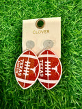 TX Football Earrings