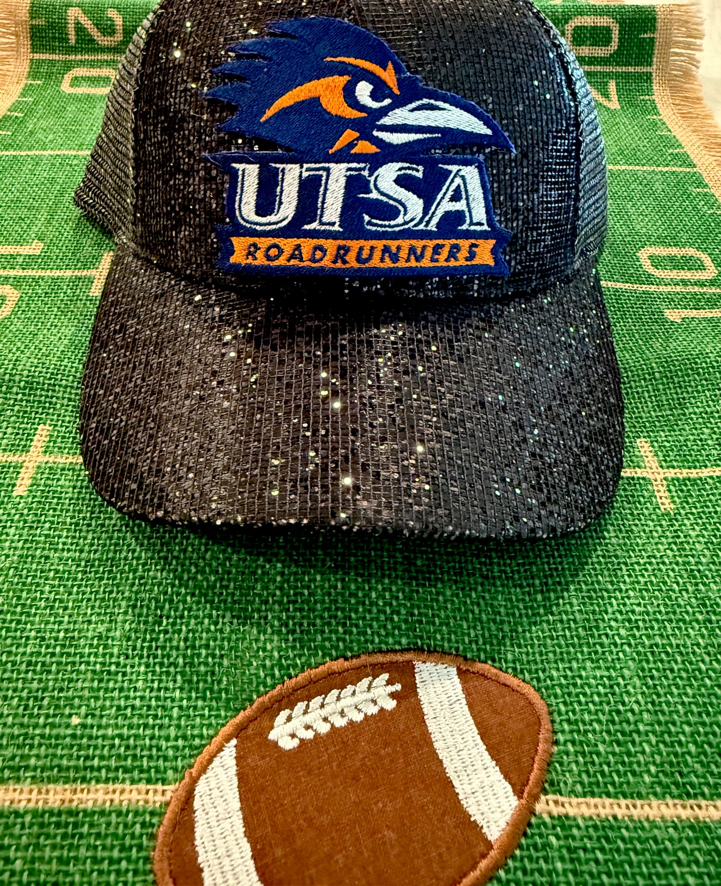 Roadrunner Sequin Game Day Cap