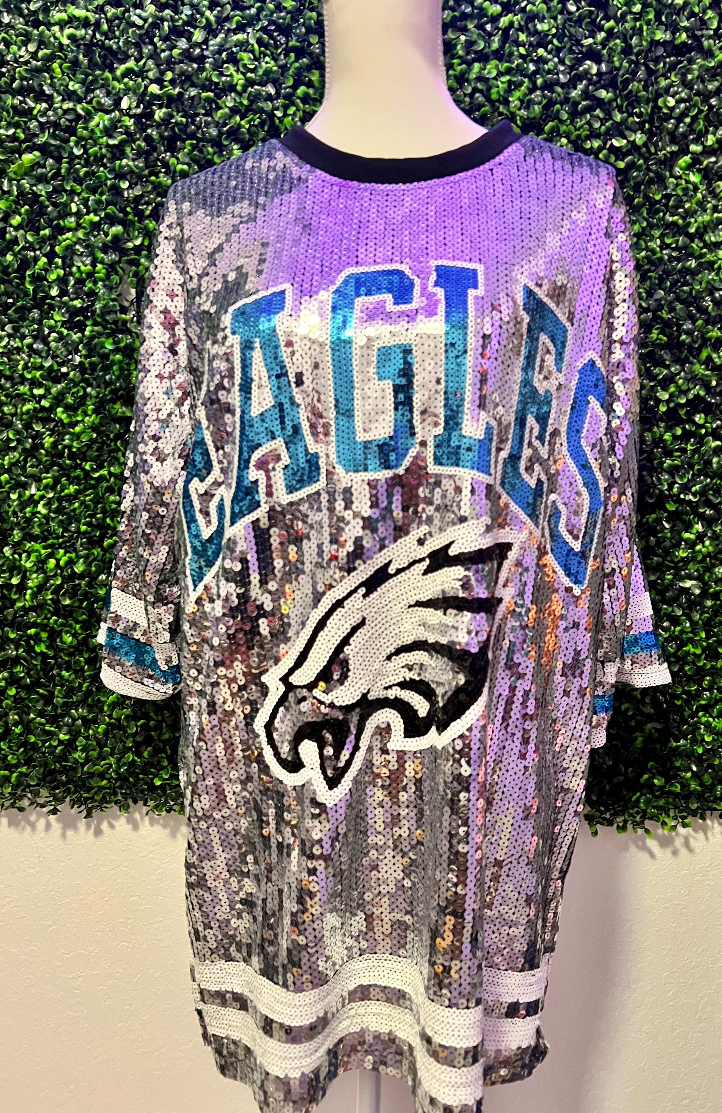 Philadelphia Eagles Sequin Dress/ Top