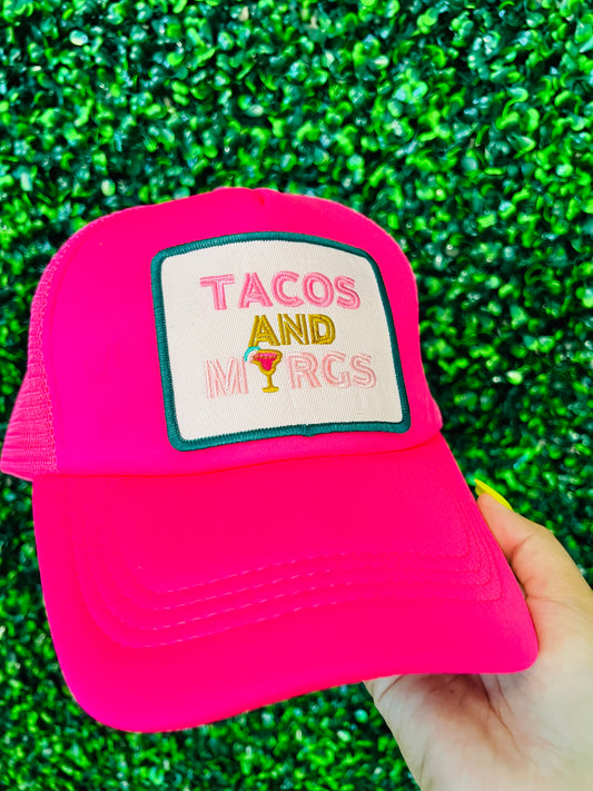 Tacos & Margs Hot Pink Hat