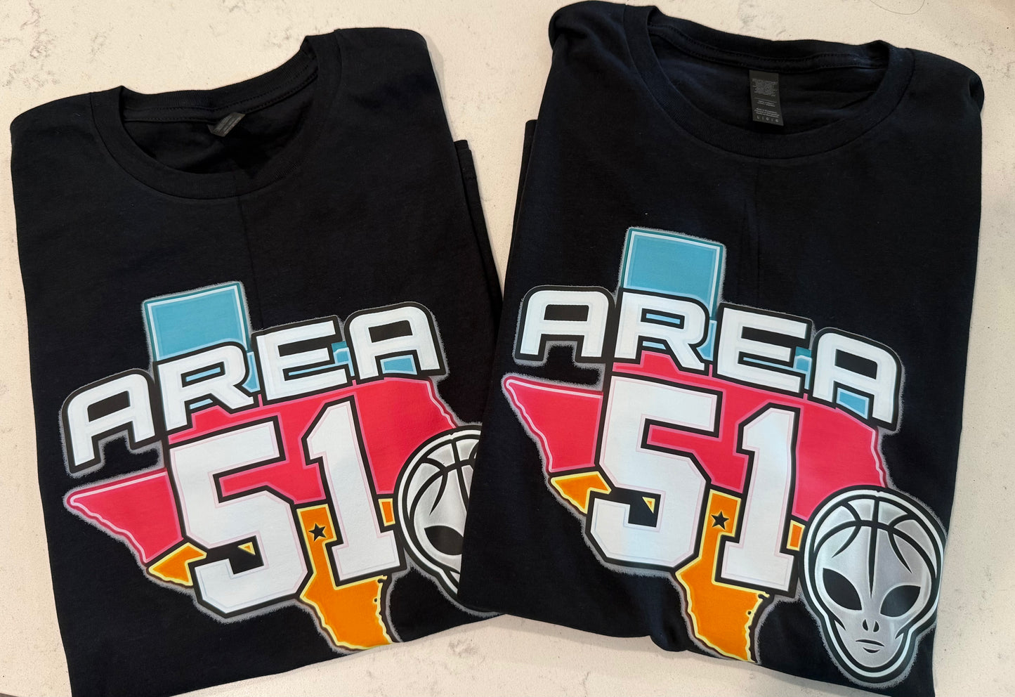 Area 51 Spurs Tee