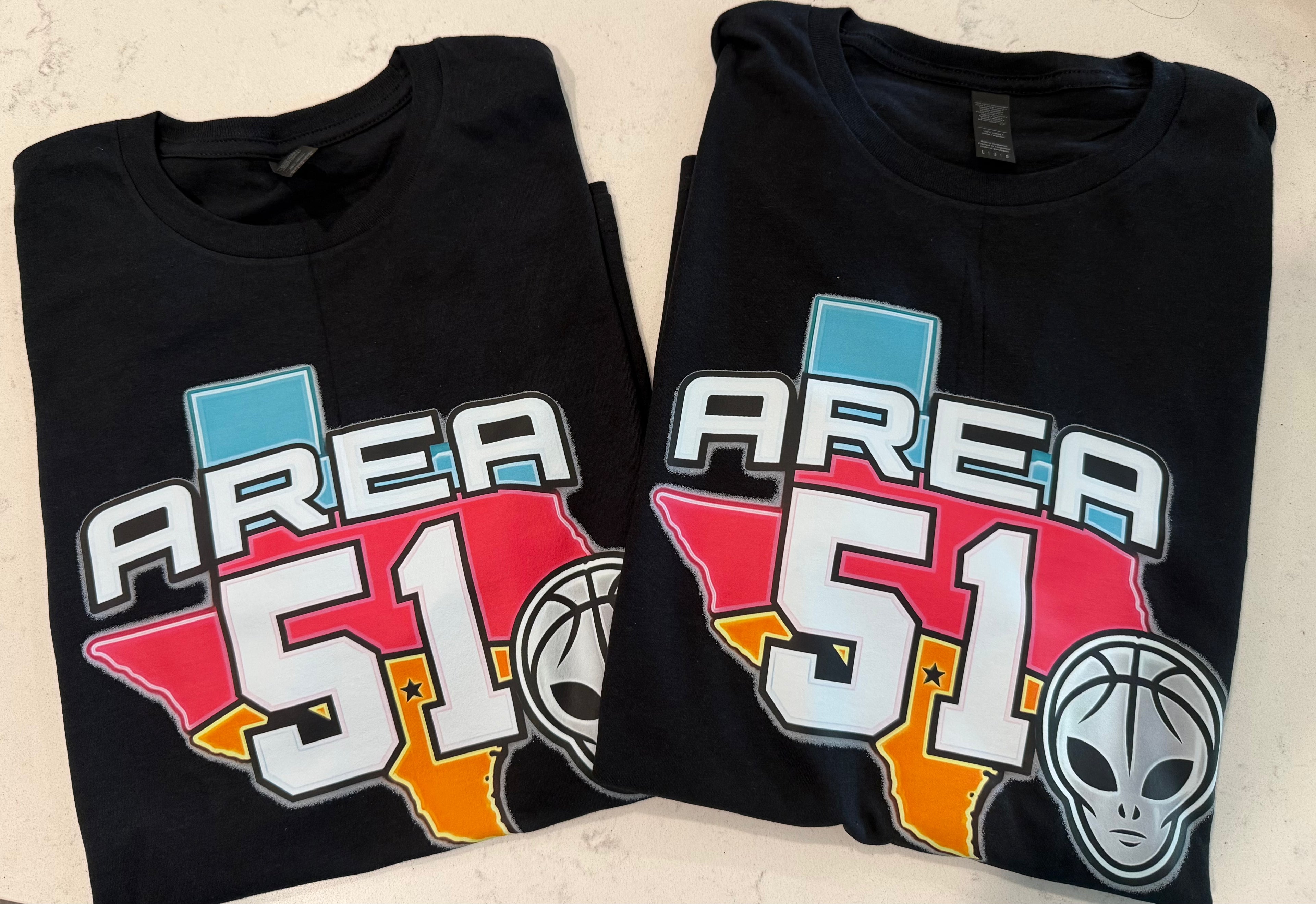 Area 51 Spurs Tee