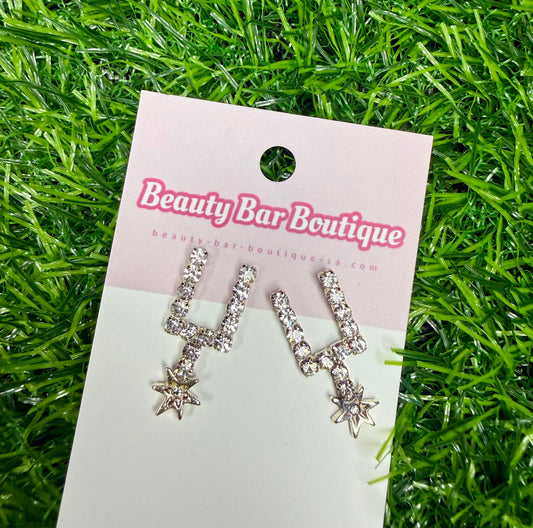 Bling Spur Post Earrings