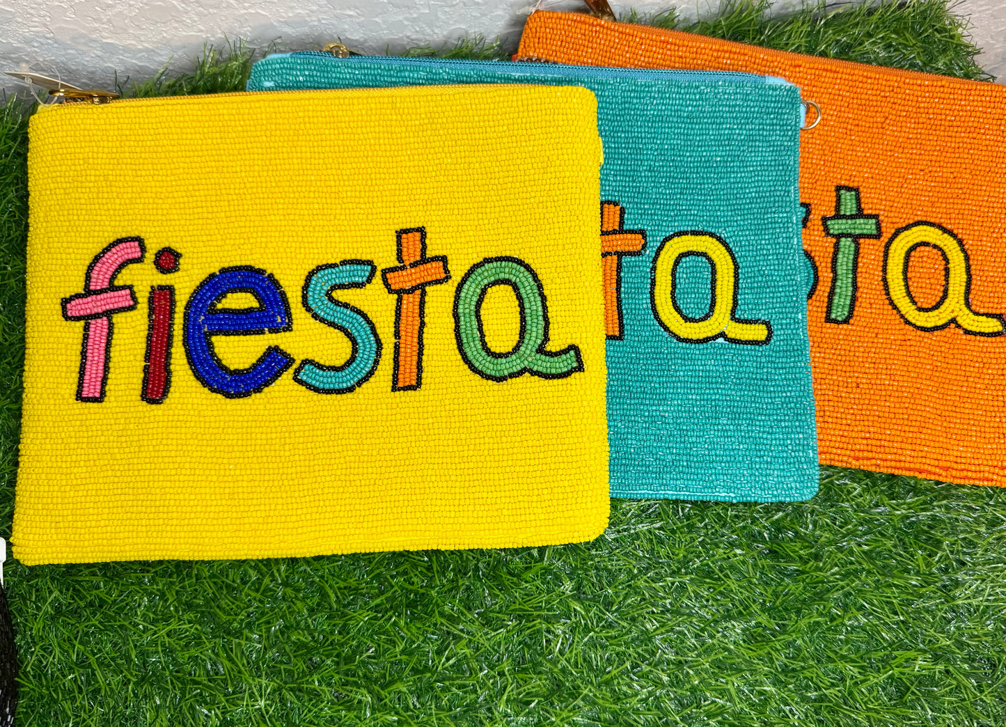 Fiesta Beaded Crossbody Purses