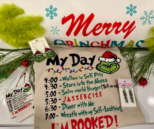 I’m Booked Christmas T-Shirt