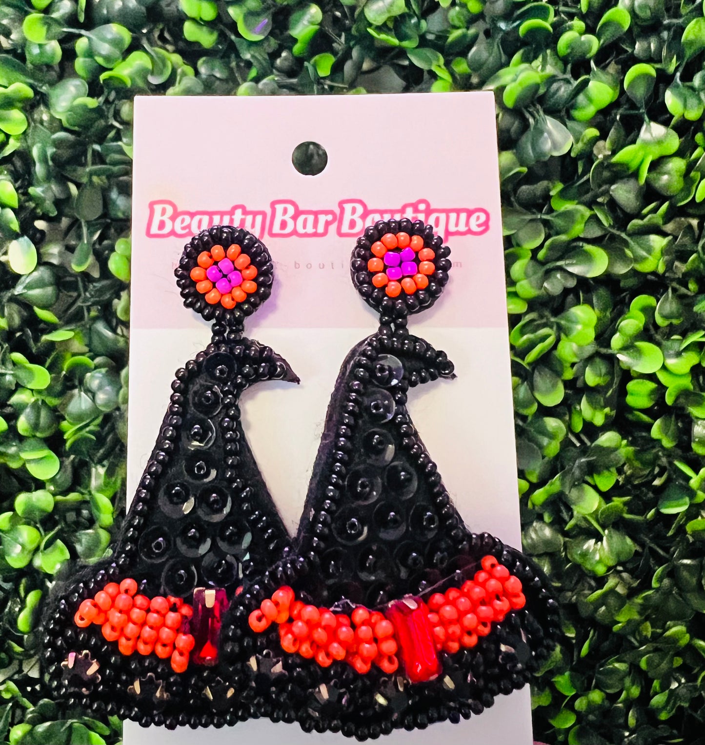 Witchy Vibes Beaded Earrings