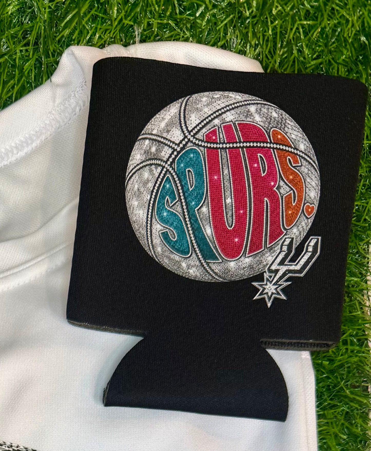 Spur Disco Ball Koozie