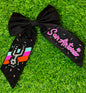 Spurs Retro Beaded Hair Clip Bow