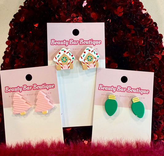Christmas Post Earrings