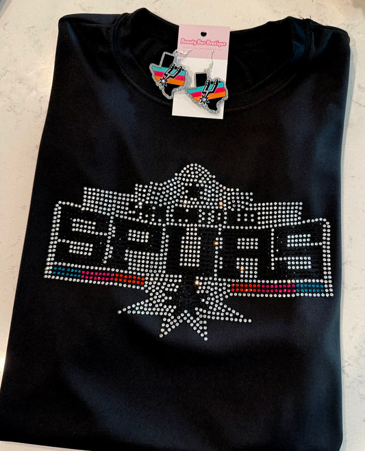 Alamo Spurs Rhinestone Tee