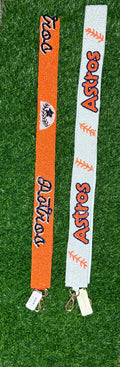 Astros Beaded Purse Straps