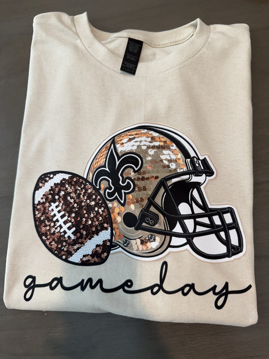 Saints Game Day Tee