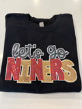 Let’s Go Niners Sequin Sweatshirt
