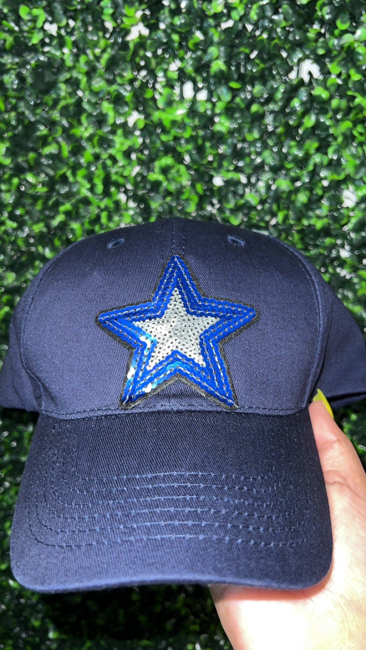 Cowboys Sequin Cap