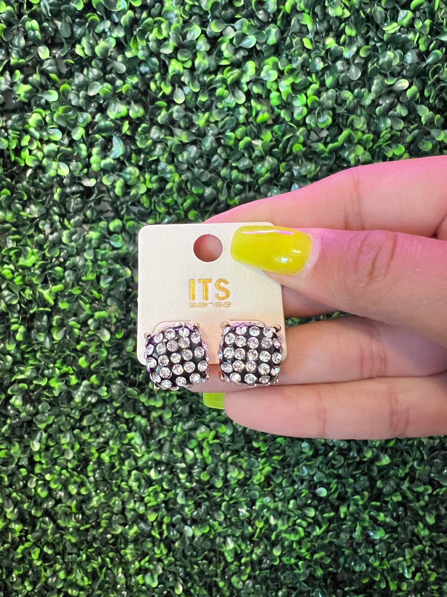 She Sparkles Stud Earrings