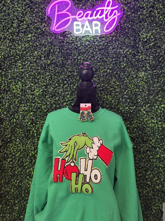 Ho Ho Ho Grinch Sweatshirt