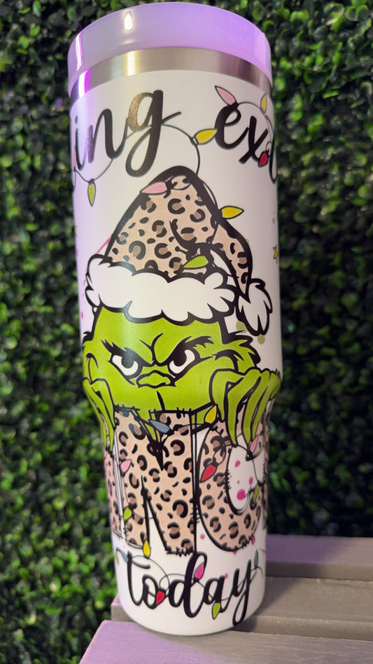 Feeling Extra Grinchy 40 oz. Tumbler