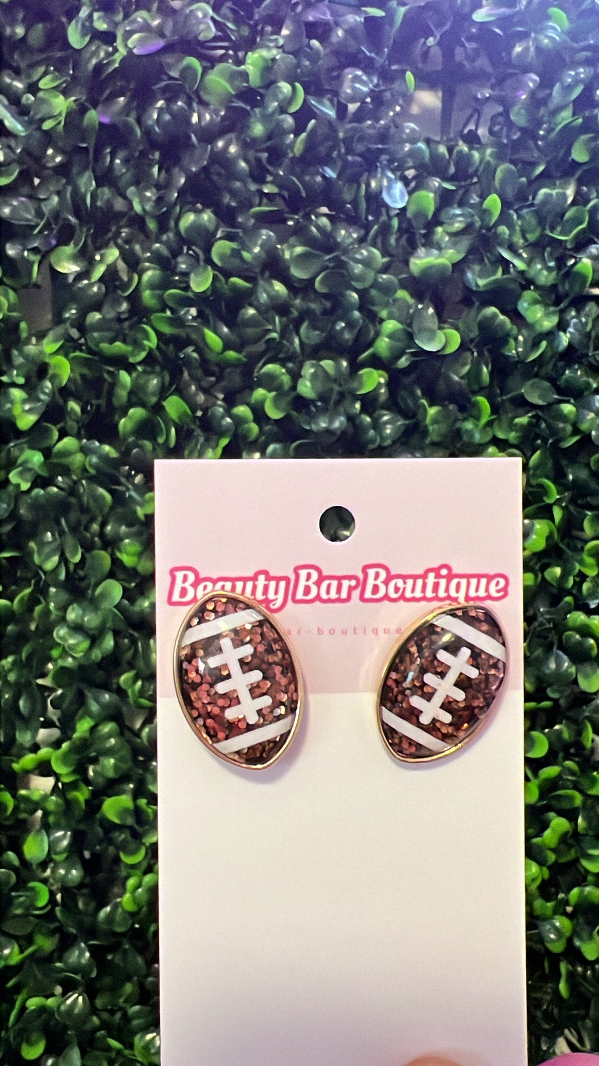 Football Game Day Stud Earrings