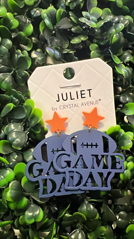 Star Game Day Earrings