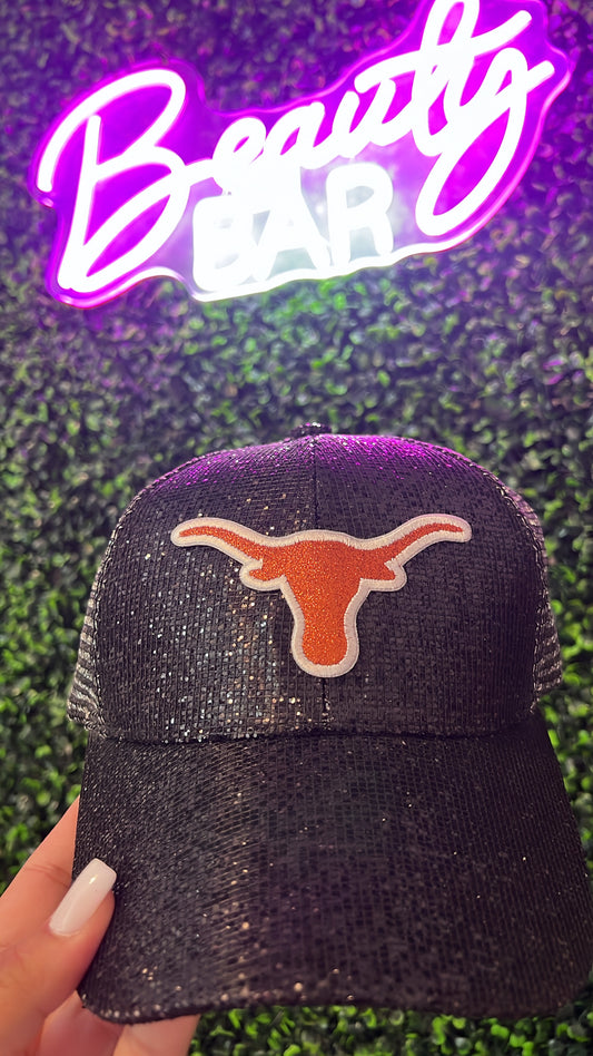 Sequin Longhorns Cap