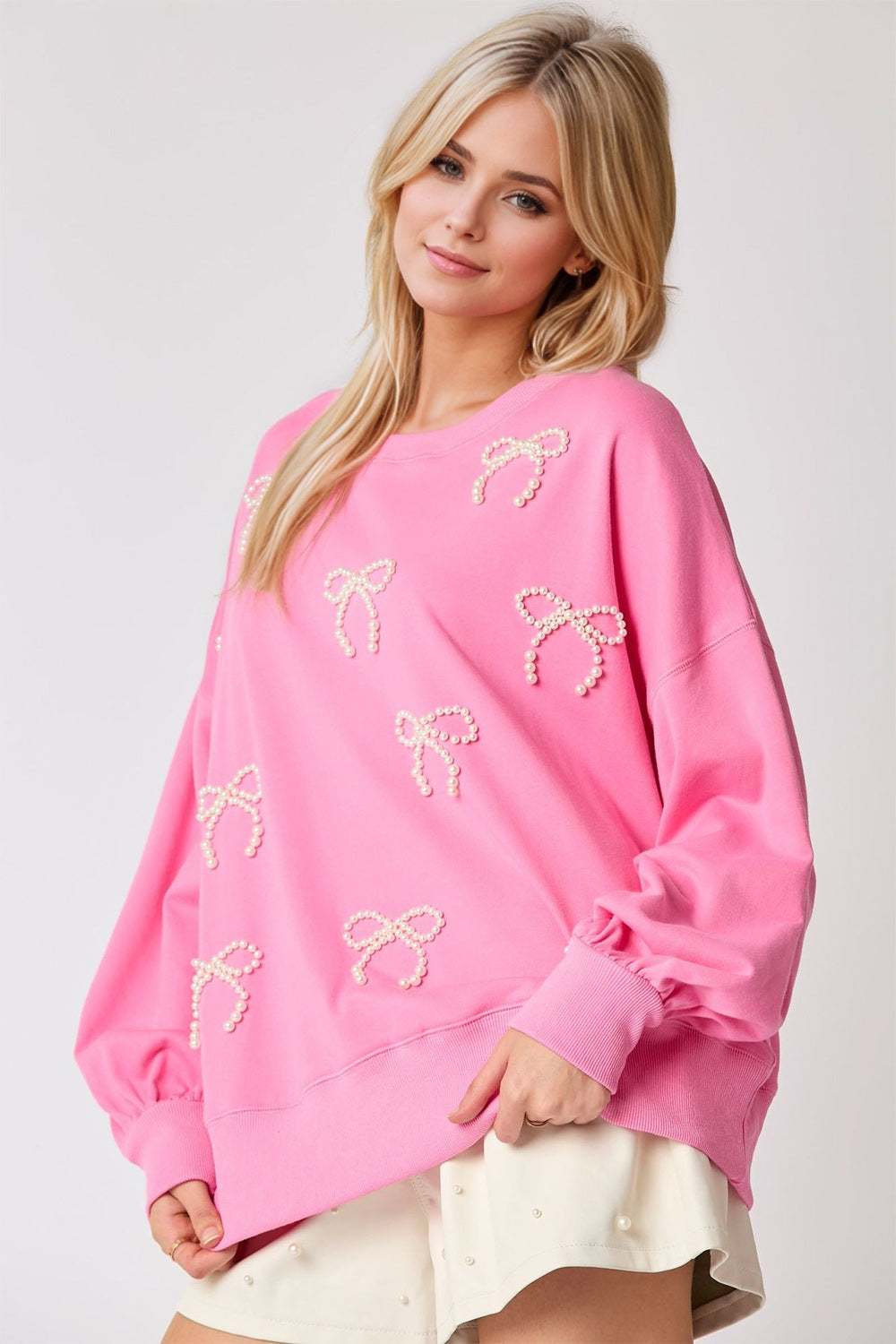 Pink & Pearls Sweatshirt