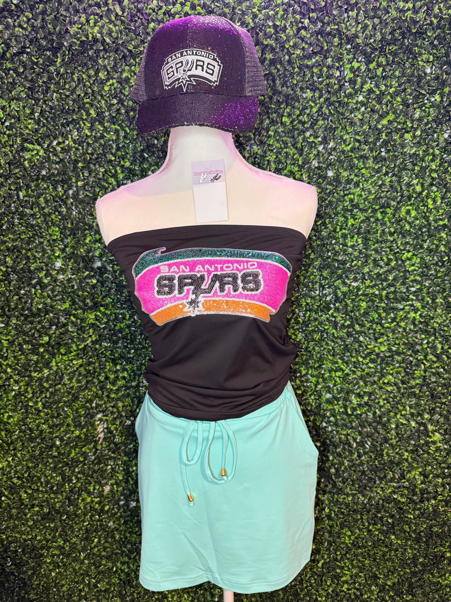 Spurs MultiColor Tube Top